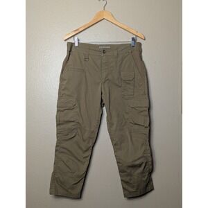 5.11 Tactical‎ Cargo Pants Men 31x24 Khaki Ripstop Workwear Utility Pockets